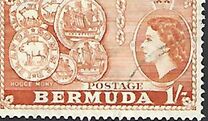 [Motivi locali e la regina Elisabetta II -  Filigrana: Corona multipla e scritta CA - Stampatore: Bradbury, Wilkinson & Co. Ltd, Scrivi BH]