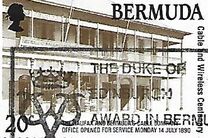 [The 100th Anniversary of Cable and Wireless in Bermuda, type QX]