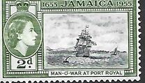 [The 300th Anniversary of Jamaica's Status as British Territory, type DV]