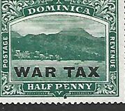 [No. 44 & 48 Overprinted "WAR TAX" - London Print, type M]