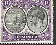 [Seal of Colony & King George V - Different Watermark, type R4]