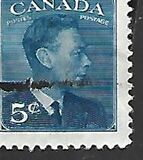 [King George VI - Inscription: "POSTES POSTAGE", タイプ EN]