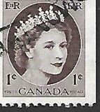 [Queen Elizabeth II - Normal Paper, See 1962 for Fluorescent Stripes, type GT]