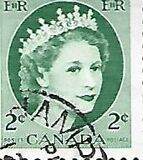 [Queen Elizabeth II - Normal Paper, See 1962 for Fluorescent Stripes, type GT1]