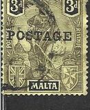[Allegorical Stamps Overprinted "POSTAGE", jenis T18]