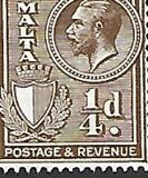 [King George V and Coat of Arms, тып X]