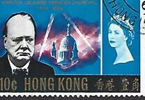 [Winston Churchill Commemoration, 1874-1965, type AT]