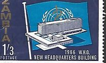 [Inaguration of WHO Headquarters - Geneva, Switzerland, type X1]