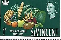 [The 200th Anniversary of Botanical Gardens of St. Vincent, тып BA]