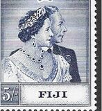 [The 25th Anniversary of the Wedding of King George VI, type AC]