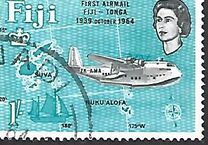 [The 25th Anniversary of 1st Fiji-Tonga Airmail Service, тип CQ]