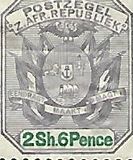 [Coat of Arms - Wagon with Pole, Value in Green, type K17]