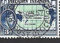 [King George VI, Scenes from the History of Mutiny "Bounty", and by Bradbury, other Values of Waterloo, Tipe E]