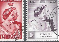[The 25th Anniversary of the Wedding of King George VI and Queen Elizabeth, type M]