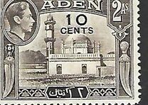 [No. 18 and 20-28 Overprinted New Values in Red or Black, 유형 M1]