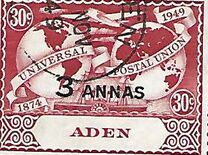 [the 75th Anniversary of the Universal Postal Union, tip L1]