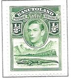 [King George VI and Landscape, type D]