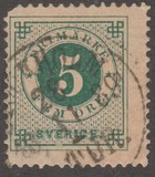 [Numerals in Circle - Different Perforation, タイプ F13]