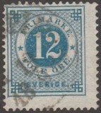 [Numerals in Circle - Different Perforation, タイプ F16]