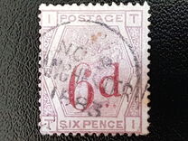 [No. 60 & 63 in New Colours Overprinted New Value in Red, тып AK1]