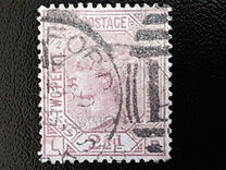 [Queen Victoria - Colored Control Numbers in Corners, प्रकार V]