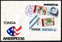 [International Stamp Exhibition "Ameripex '86" - Chicago, USA, type AHR]