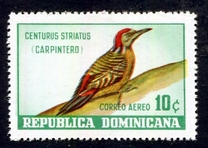 [Airmail - Dominican Birds, type NR]