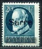 [Bavaria Postage Stamps Overprinted "SARRE", տեսակ C3]
