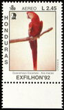 [Airmail - National Stamp Exhibition "Exfilhon '92" - Tegucigalpa, Honduras, type TP]