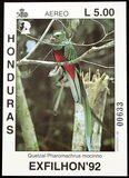 [Airmail - National Stamp Exhibition "Exfilhon '92" - Tegucigalpa, Honduras, type TO1]