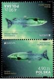 [EUROPA-postzegels - Onderwaterflora en fauna, type JWF]