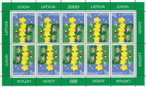 [EUROPA Stamp - Tower of 6 Stars, тип KC]