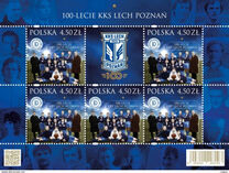 [The 100th Anniversary of the KKS Lech Poznan Football Club, type IPI]