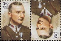 [The 125th Anniversary of the Birth of Henryk Dobranski AKA Hubal, 1897-1940, type IQR]
