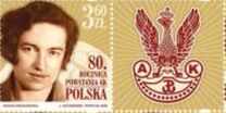 [The 80th Anniversary of the Army Krajowa - Iwona Kruglowska, 1908-1944, type IPB]