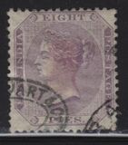 [Queen Victoria, 1819-1901 - Yellowish to White Paper, Watermarked, प्रकार F2]