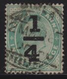 [King Edward VII, 1841-1910 - Number 59 Surcharged, प्रकार XAS]
