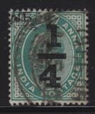 [King Edward VII, 1841-1910 - Number 59 Surcharged, प्रकार XAS]
