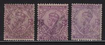 [King George V, 1865-1936 - Inscription "INDIA POSTAGE", Tipi XAZ]