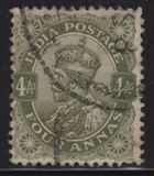 [King George V, 1865-1936 - Inscription "INDIA POSTAGE", Tipi XBC]