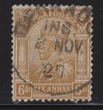 [King George V, 1865-1936 - Inscription "INDIA POSTAGE", Tipi XBD]