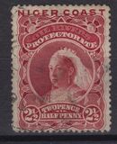 [Widow Queen Victoria - Inscription NIGER COAST PROTECTORATE", type D]