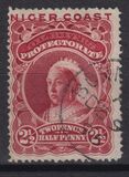 [Widow Queen Victoria - Inscription NIGER COAST PROTECTORATE", type D]