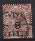 [Queen Victoria Surcharged in London. "CENTS" Tall & Slim. See also No.14-19, տեսակ D1]