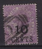 [Queen Victoria Surcharged in London. "CENTS" Tall & Slim. See also No.14-19, տեսակ D2]
