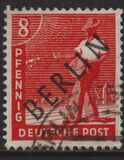 [BERLIN in Black Overprint on "Allied Occupation Zone" Stamps, type A2]
