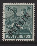 [BERLIN in Black Overprint on "Allied Occupation Zone" Stamps, type A6]