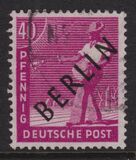 [BERLIN in Black Overprint on "Allied Occupation Zone" Stamps, type A11]