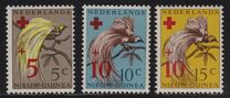 [Red Cross - Numbers 26-28 Overprinted in Red, type E2]