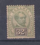 [Charles J. Brooke - Inscription "POSTAGE & REVENUE", type D11]